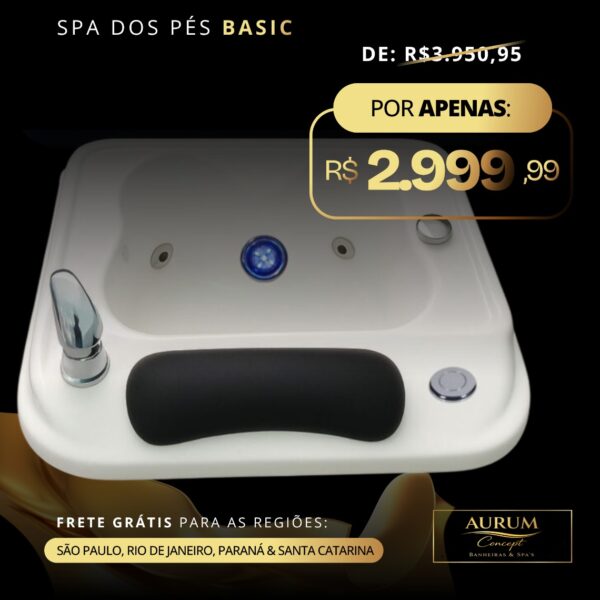 SPA DOS PÉS BASIC AURUM CONCEPT